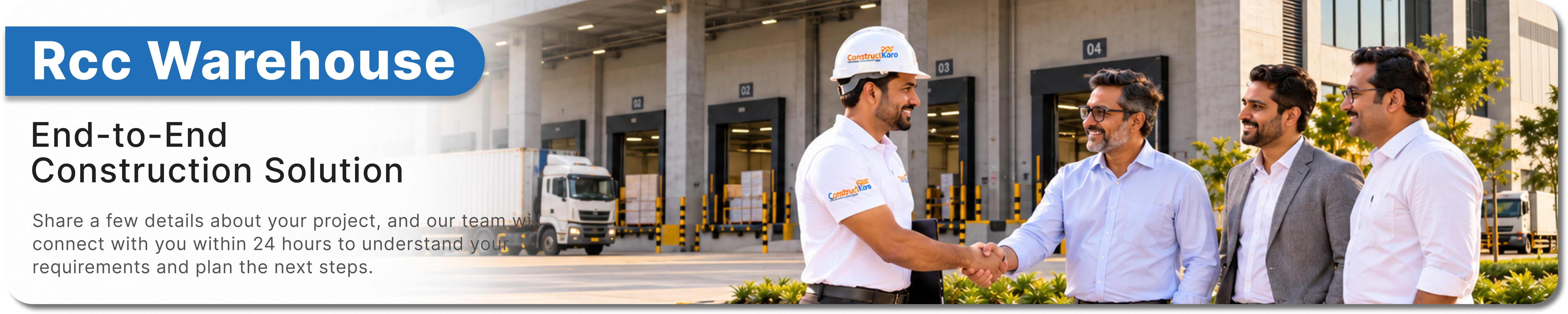 Rcc Warehouse End-to-End Construction Solution