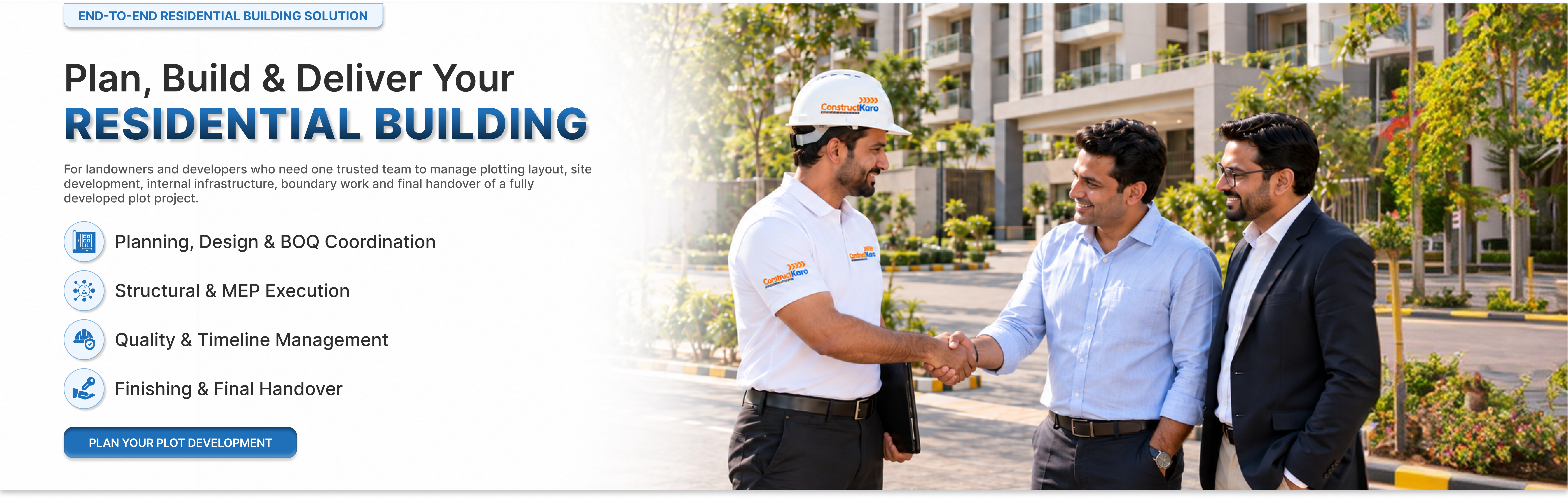 End-to-End Residential Building Solution