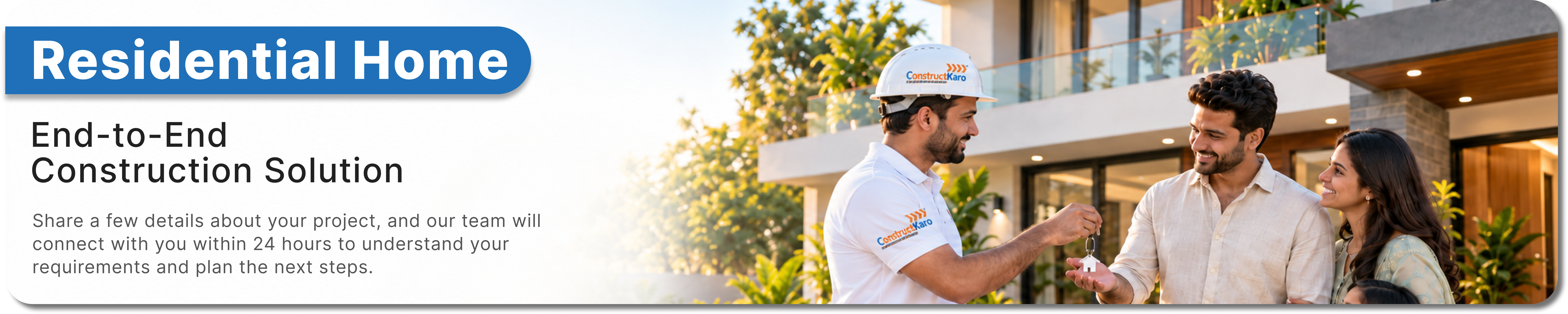 Residential Building End-to-End Construction Solution
