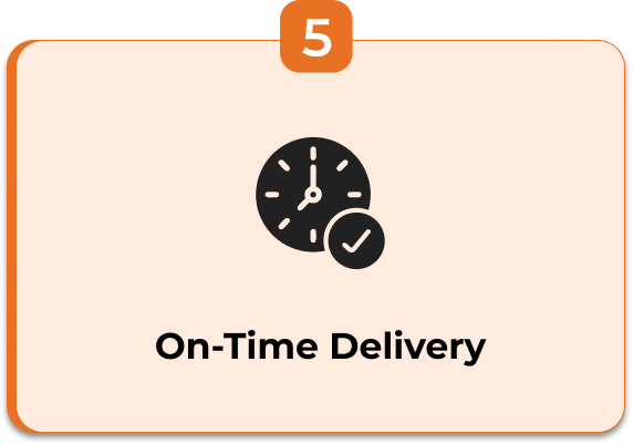 On-time construction delivery