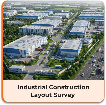 Road and infrastructure layout survey