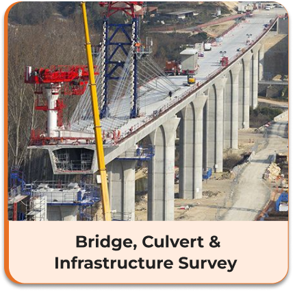 Bridge, culvert and infrastructure survey