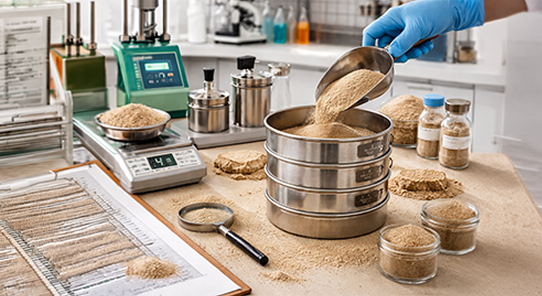 Sand Testing