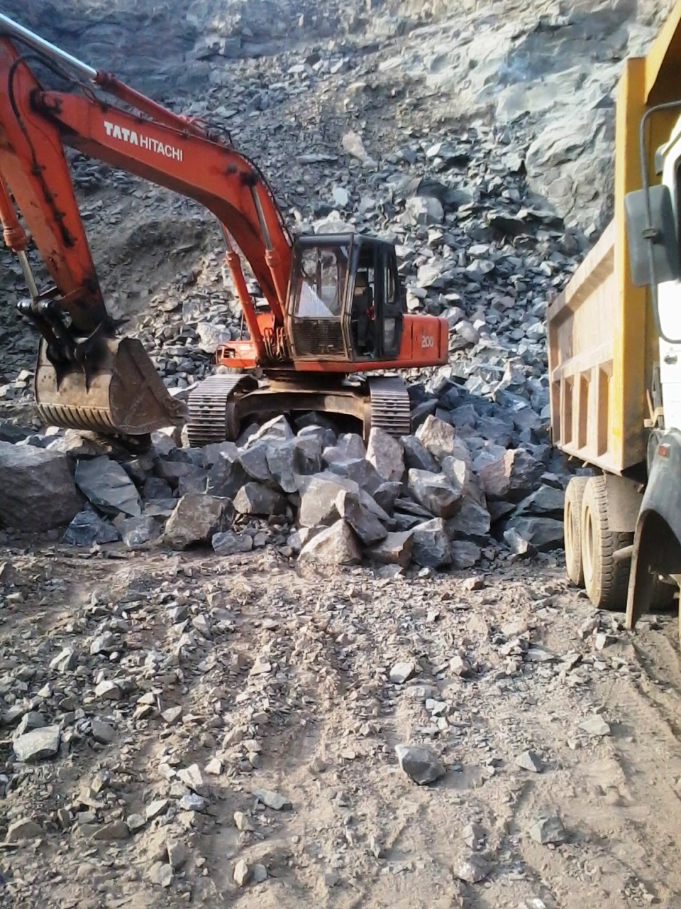 Earthwork of 2.75 Pipe at Khopoli